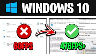 How To Optimize Windows 10 For GAMING - Best Settings for FPS & NO DELAY! (UPDATED) screenshot 5