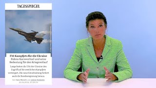 Истребители F16 вместо мира - поставки самолётов Украине могут привести к третьей Мировой!