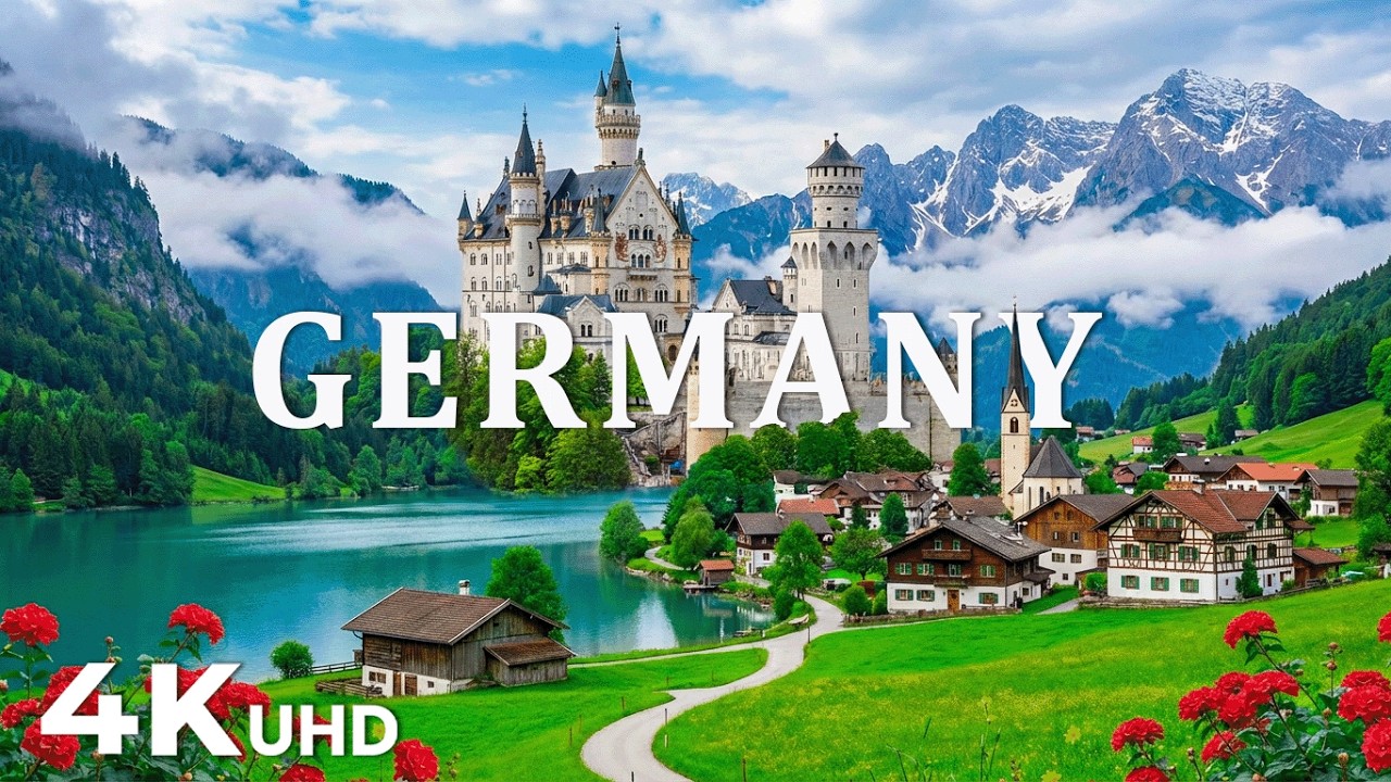 Germany 4K | Stunning Alps, Fairytale Castles & Majestic Landscapes