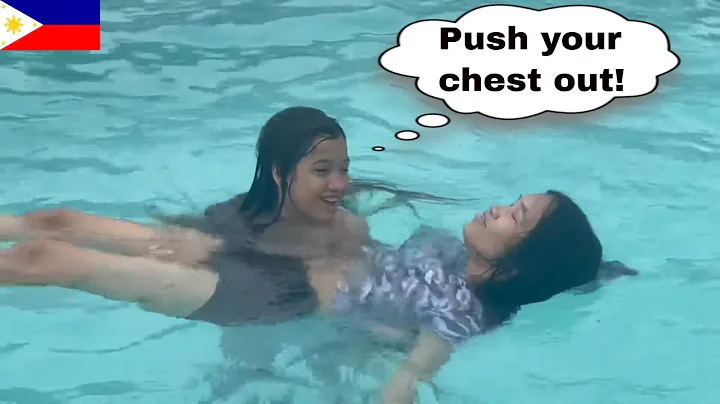 KATHLEEN TEACHES MOMMY TO SWIM