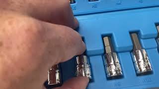 Capri Tools Hex Bit Socket Set, Metric, Advanced Series, 13-Piece - 1 Minute Review