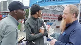 He Came To Expose Yusuf Gets Ro*asted! Yusuf And Visitor Speakers Corner Sam Dawah