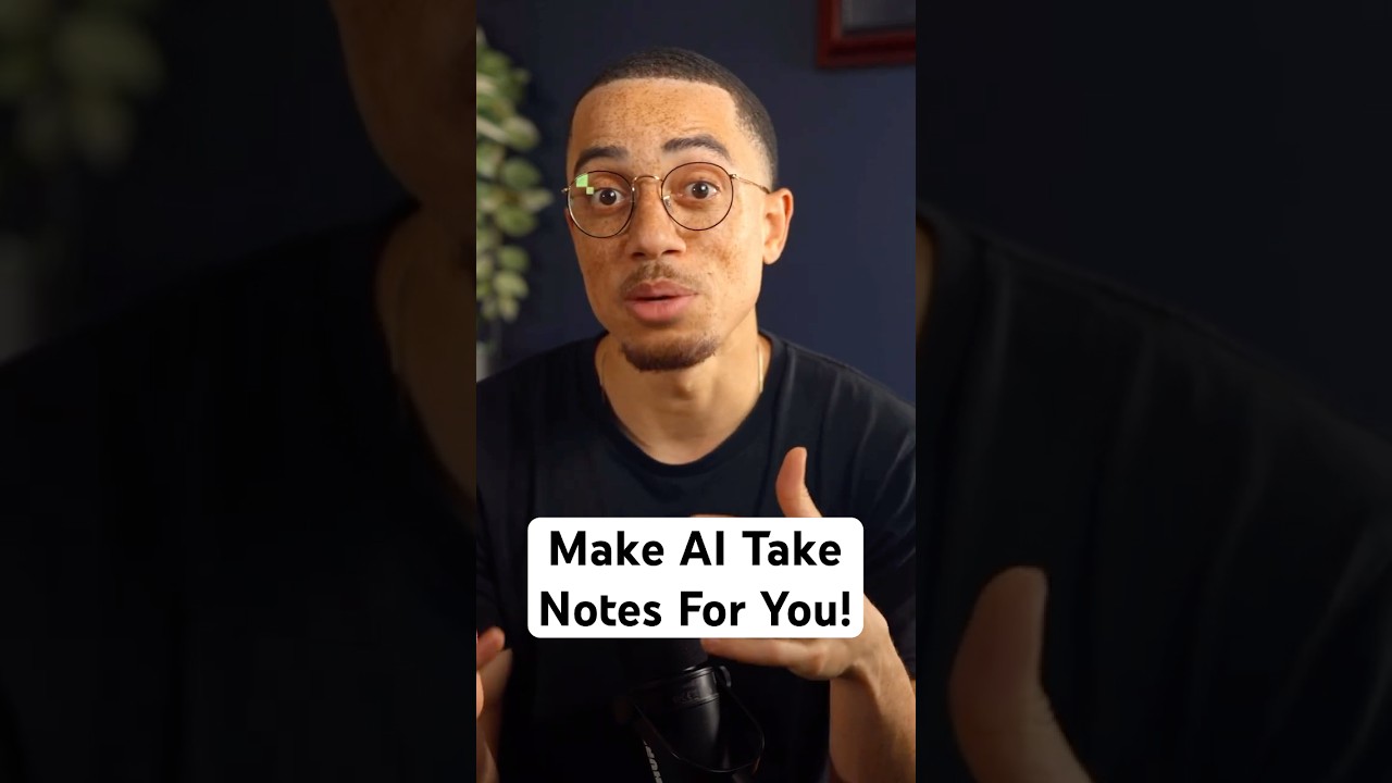 AI Can Write All Your Notes Automatically! 🤯