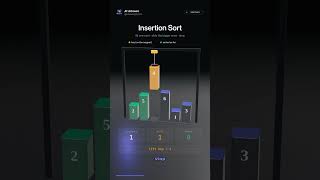 Insertion Sort in 3D: Why Python's Sort Uses It