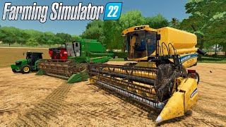 FINALIZING THE MEGA SOYBEAN HARVEST || RECANTO DA ALVORADA || FARMING SIMULATOR 22 || #78 G29 screenshot 4