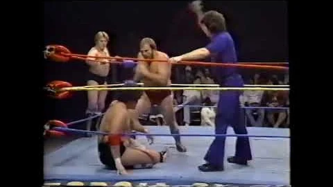 Ole and Gene Anderson vs David Sammartino and Bob ...