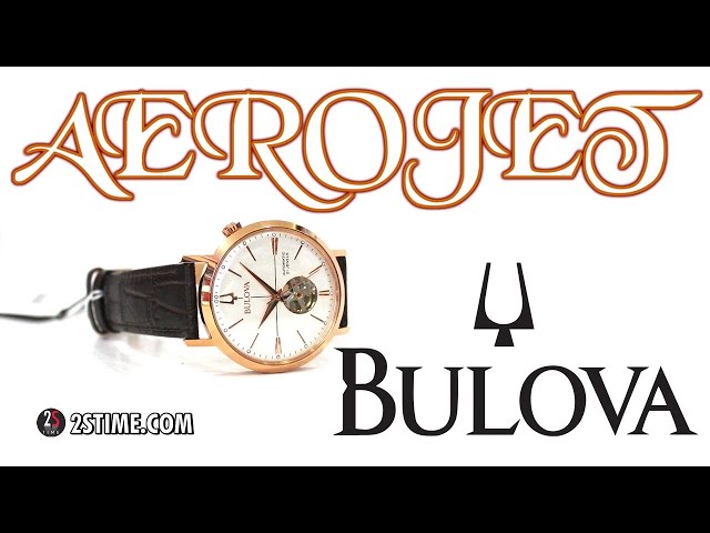 BULOVA AEROJET 97A136 Skeleton | An Elegant Low Budget Watch - YouTube