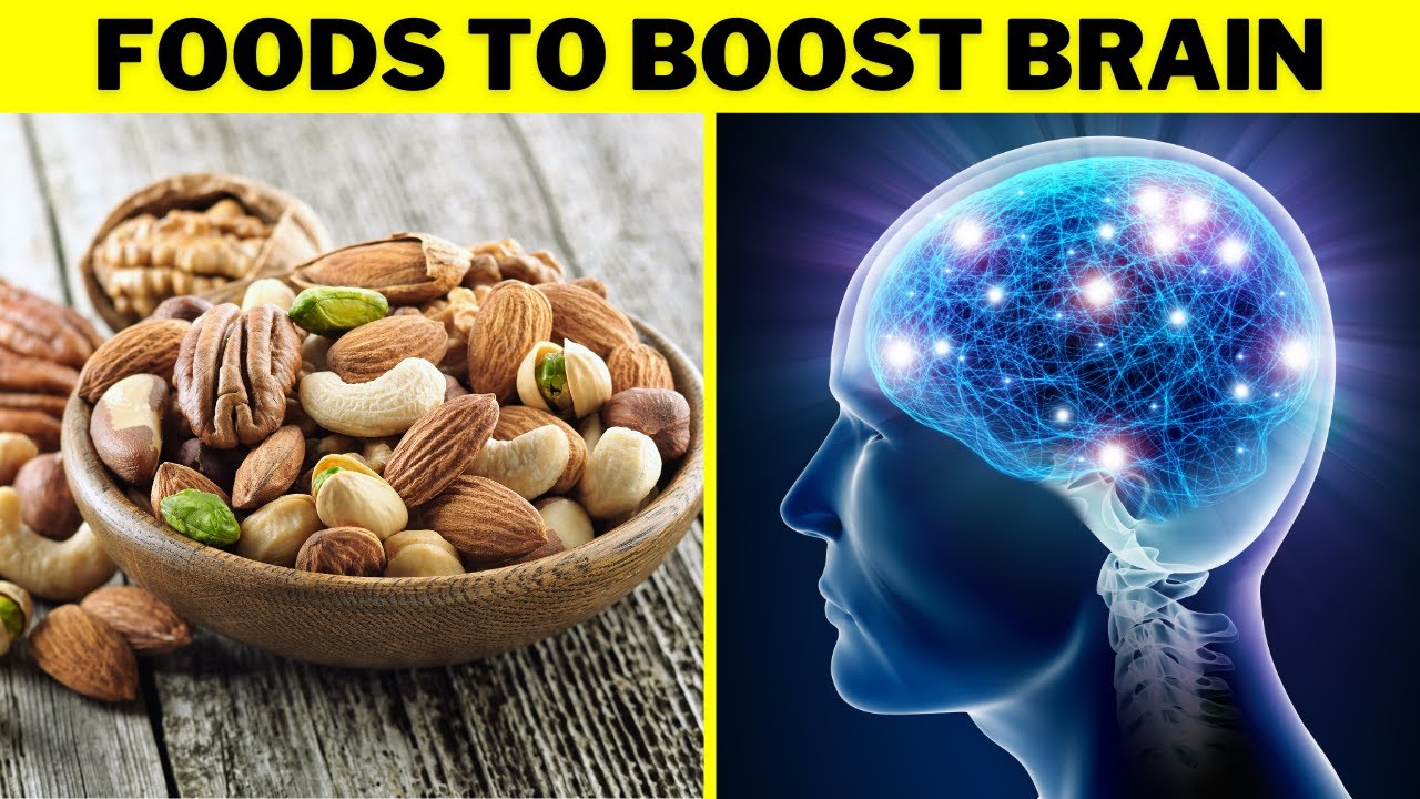 Top 10 Foods To Boost Your Brain And Memory - YouTube