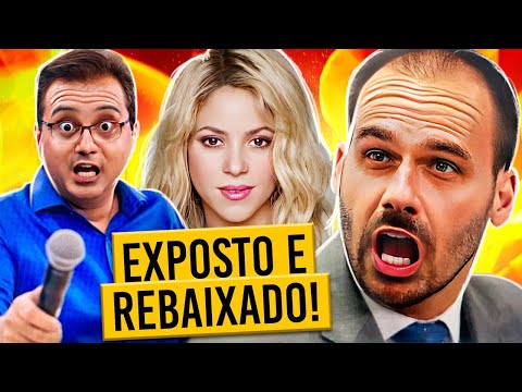 EDUARDO BOLSONARO: BRIGA - GERALDO LUIS: REBAIXADO SHAKIRA - Feat: Alexandre Frota Diário Semanal