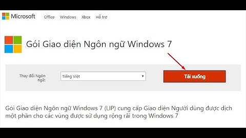 Hướng dẫn cài tiếng việt win 7