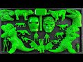 Dinosaurus Jurassic World Dominion: T-rex/ Brachiosaurus/ Skibidi/ Spider-Man/ KingKong/ KingGidorah