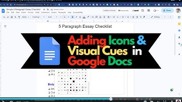 Adding Icons or Special Characters in Google Docs