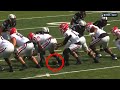 Georgia center picks up own fumbled snap and gets first down