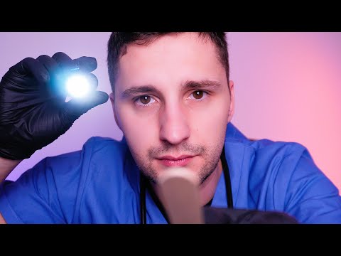 ASMR Cranial Nerve Exam at Your House | Eye & Smell Checkup, Personal Attention, Throat Exam