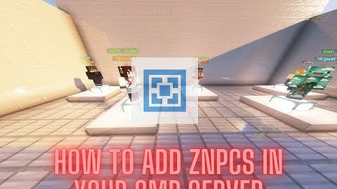 How to add znpcs to your aternos server in 5 minutes