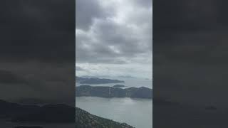 다도해 해상국립공원 조도지구 도리산 전망대에서