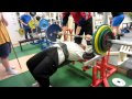 Kjell isaksson 130kg 2865 lbs x 3 bnkpress bench press sak sundsvalls atletklubb 2712