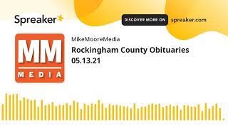 Rockingham County Obituaries 05.13.21