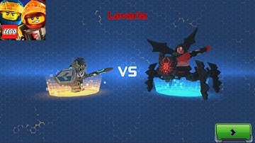 LEGO NEXO KNIGHTS: MERLOK 2.0 - Gameplay Walkthrough Part 6 [ versus Lavalands Bosses #2]