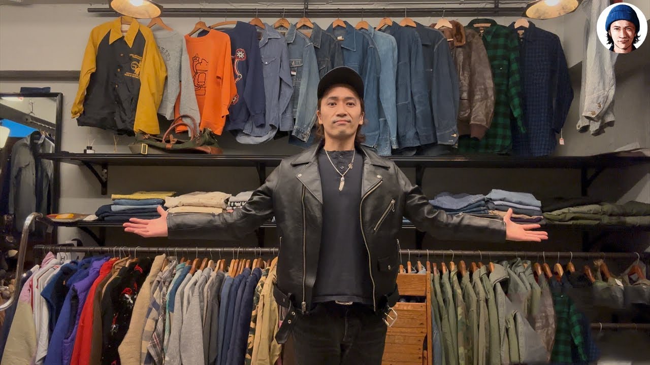 Secondhand clothing] I went shopping at a flea market called