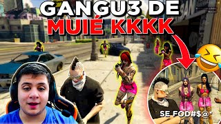 ELAS TENTARAM SEQU3STRAR O PAULINHO E O PIOR ACONTECEU 😂 GTA RP (Modder Clips)