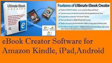 Ultimate eBook Creator Review: eBook Creator Software for Amazon Kindle, iPad, Android.