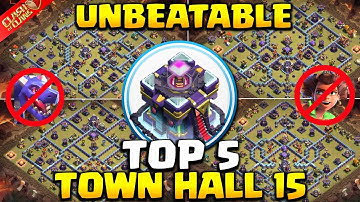 NEW BEST Town Hall 15 (TH15) Base With Link 2025 | TOP 5 TH15 War/Trophy/CWL BASE | Clash of Clans 