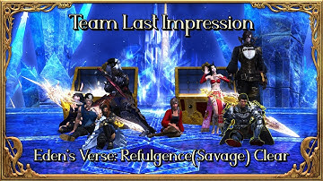 【FFXIV】E8S Clear | Team Last Impression (GNB PoV)