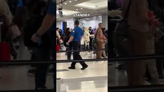 TSA Pre✅ vs Regular line #tsa #airport #spirit #spiritairlines Spirit Airlines has ceased operations