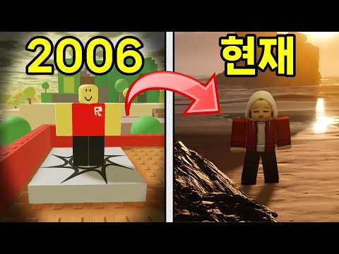 Playing one representative Roblox game from each year