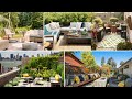 Unique ideas and designs for outdoor seating for backyards and terraces