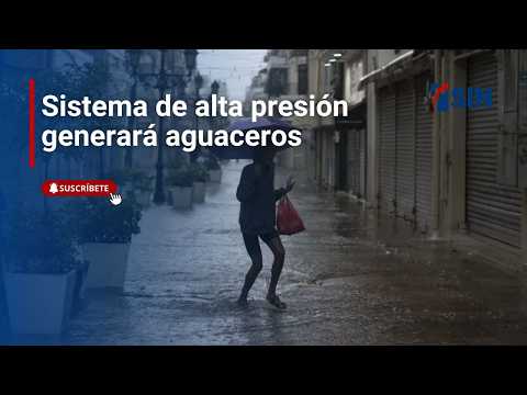 High-pressure system to bring downpours