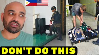 Panic Near Us Consulate In Cebu After Unattended Suitcase Found