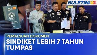 PEMALSUAN DOKUMEN | Sindiket Kaut Untung RM100 Juta Lebih 7 Tahun, Tumpas