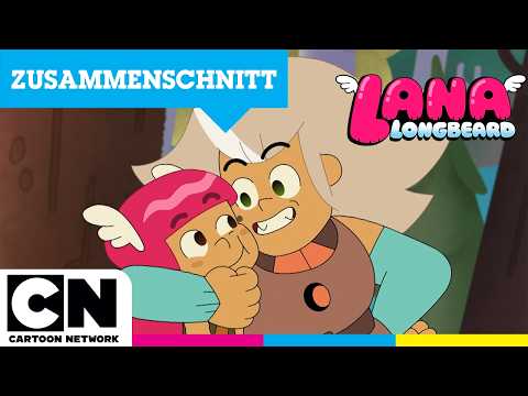 ⛵SAILING TOGETHER! 🌊 Lana's most heartwarming adventures! | Lana Longbeard | Cartoon Network