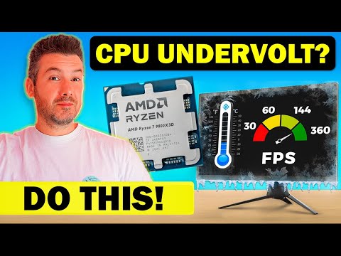 How To Undervolt a Ryzen 7 9800X3D The Right Way! (or Any AMD AM5 Ryzen CPU)