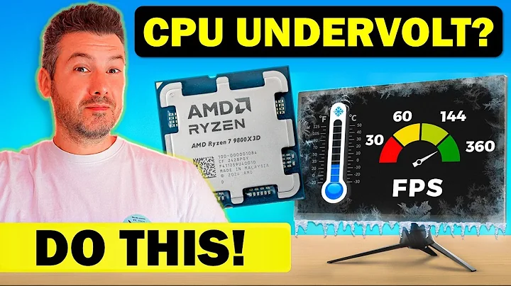 How To Undervolt a Ryzen 7 9800X3D The Right Way! (or Any AMD AM5 Ryzen CPU)