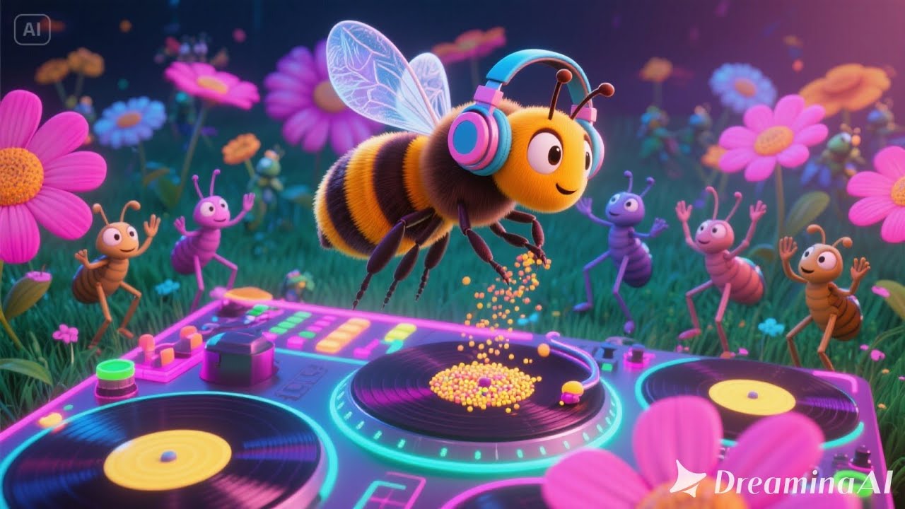 Circle Dance in the Flower Garden | Springtime Nursery Rhyme for Kids | Fun Dance Song for Toddlers