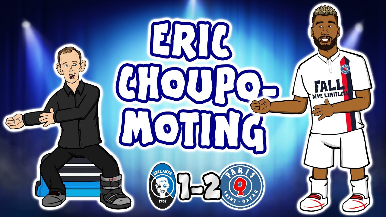 ????ERIC CHOUPO-MOTING!???? PSG beat Atalanta 2-1 (Champions League Parody Goals Highlights Neymar Mbappe)