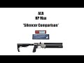 AEA HP Max - Silencer Comparison. DonnyFL vs EdGun. PART 1