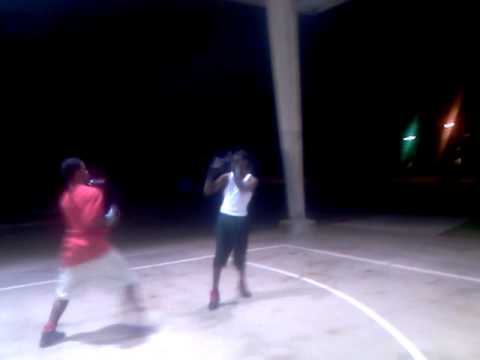 trinity gardens park fight (jonothan n lesley)