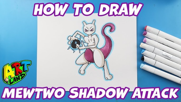 Mega Mewtwo Y Pokemon Drawing by Fumio - Pixels