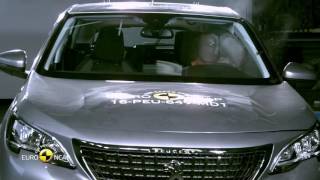 Euro Ncap Crash Test Of Peugeot 3008 Youtube
