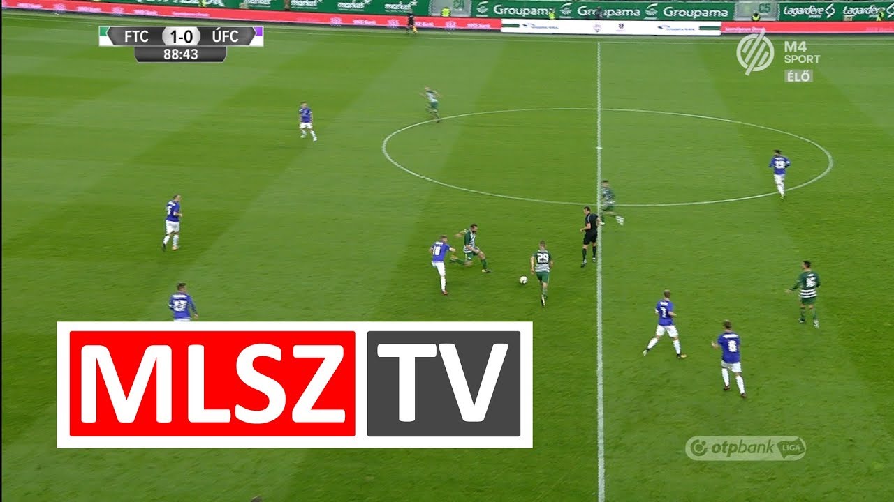 Ferencvárosi TC - Újpest FC | 1-0 | (0-0)| OTP Bank Liga | 13. forduló | MLSZTV