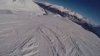 Fahrt Piste Marguns, Celerina