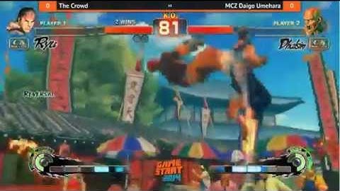 Rare footage of Daigo actually playing Dhalsim - USFIV OMEGA