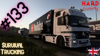 #ets2  Survival Series EP133 2022:  Jolly Roger, EU, RHD, V8, Open Pipe, Budget Actros MP2, Roleplay screenshot 5