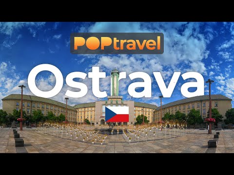 Walking in OSTRAVA / Czech Republic 🇨🇿- 4K 60fps (UHD)