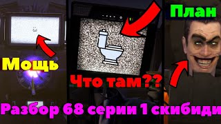 Способности Tv-титана😱😱Что сказал тв мен🤔🤔G-туалеты что-то готовят🔥🔥 Разбор 68 серии скибиди туалет!