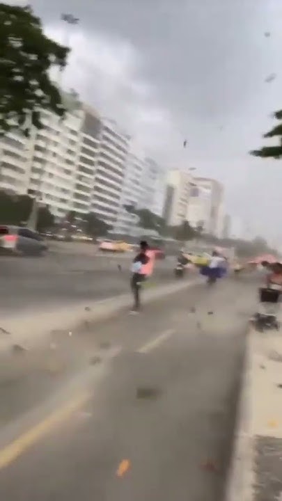 Video tsunami rio de janeiro
